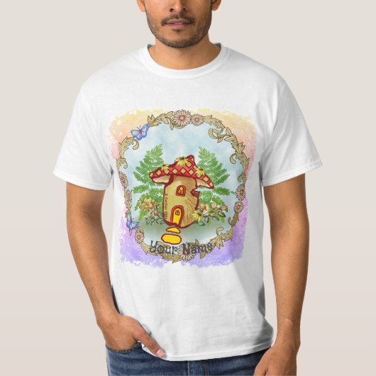キノコハウス Tシャツ (正面)