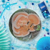 キノコハッピーバースデー ペーパープレート (パーティー)