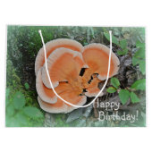 キノコハッピーバースデー ラージペーパーバッグ (裏面)