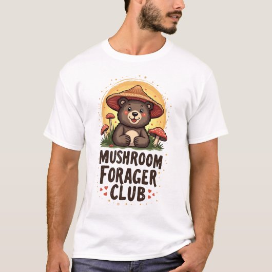 キノコハンターズクラブTシャツ Tシャツ (正面)