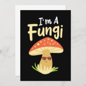 キノコハンター 私はキノコが好き 招待状 (正面/裏面)