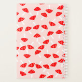 キノコパーソナライズされたプランナー プランナー手帳 (裏面)