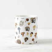 キノコパーソナライズされた菌マグカップ コーヒーマグカップ (中央)