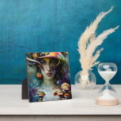 キノコファンタジー女性 フォトプラーク (インサイチュ)