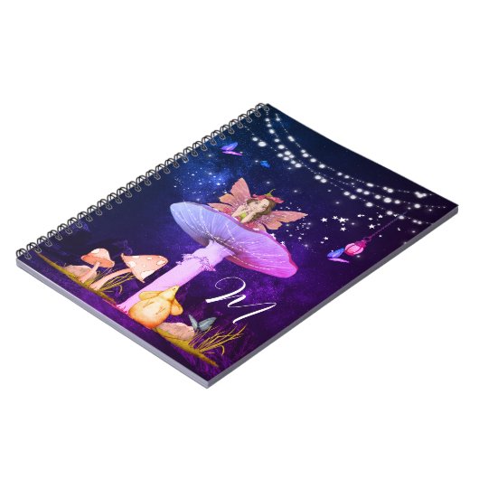 キノコファンタジー魔法の魔法の妖精学校 ノートブック (左側)