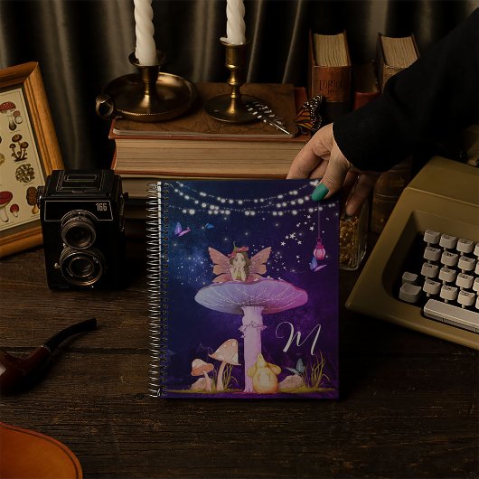 キノコファンタジー魔法の魔法の妖精学校 ノートブック