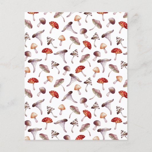 キノコブライダルシャワー日付ナイトアイディア (裏面)