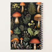 キノコプランナー未加工 プランナー手帳 (裏面)