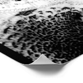 キノコプリントアークラシックト ポスター (角)