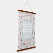 キノコベビー子供部屋ウッドトップウォールタペストリー 吊り下げ型タペストリー (傾斜あり)