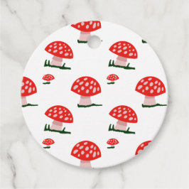 キノコメッセージカード フェイバータグ