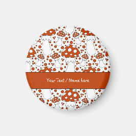 キノコモダンデザイン マグネット