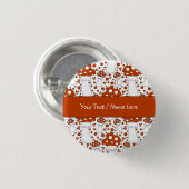 キノコモダンデザイン 缶バッジ (正面&裏面)