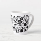 キノコラテマグ カフェラテマグ (右アングル)