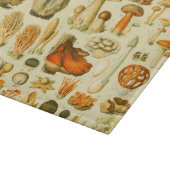 キノコヴィンテージ接種アンティークイラストレーション カッティングボード (角)