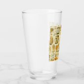 キノコヴィンテージ接種アンティークイラストレーション タンブラーグラス (右)