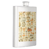 キノコヴィンテージ接種アンティークイラストレーション フラスク (右)