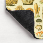 キノコヴィンテージ接種アンティークイラストレーション マウスパッド (コーナー)