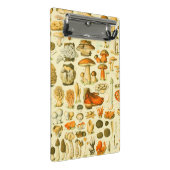 キノコヴィンテージ接種アンティークイラストレーション ミニクリップボード (アングル)