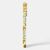 キノコヴィンテージ接種アンティークイラストレーション Case-Mate iPhoneケース (裏面 / 右)