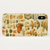 キノコヴィンテージ接種アンティークイラストレーション Case-Mate iPhoneケース (裏面(横))
