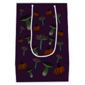 キノコ不気味抱き枕 ミディアムペーパーバッグ (裏面)