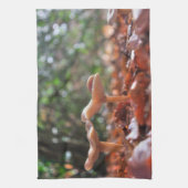 キノコ二個 キッチンタオル (縦)