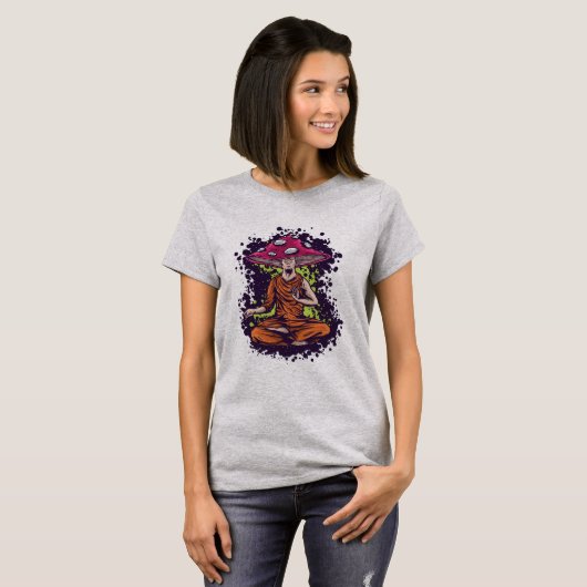 キノコ僧 Tシャツ (正面フル)