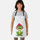 キノコ入りカエル エプロン (インサイチュ)