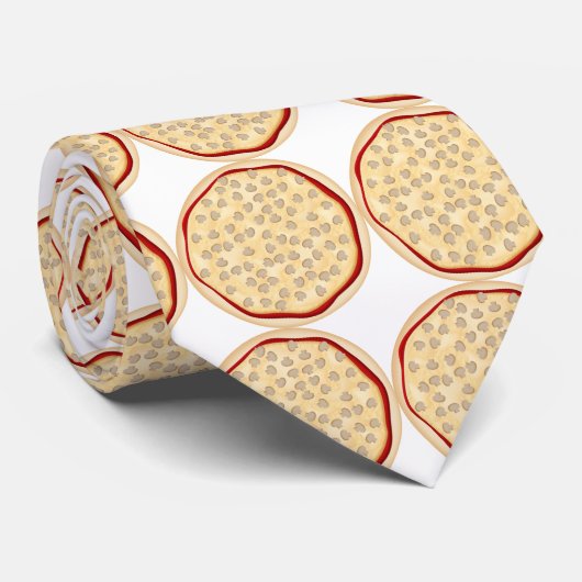 キノコ入りピザ ネクタイ (ロール)