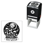 キノコ切手のライブラリから セルフインキングスタンプ (インサイチュ)