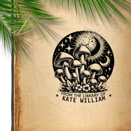 キノコ切手のライブラリから セルフインキングスタンプ