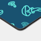 キノコ型 デスクマット (コーナー)