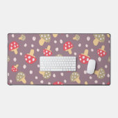 キノコ型 デスクマット (キーボード&マウス)