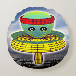 キノコ型 ラウンドクッション