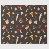 キノコ型 ラッピングペーパー (フラット)