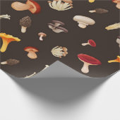 キノコ型 ラッピングペーパー (角)