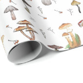 キノコ型 ラッピングペーパー (ロールコーナー)
