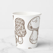 キノコ型 紙コップ (裏面)