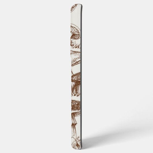 キノコ型 SAMSUNG GALAXYケース (裏面横)