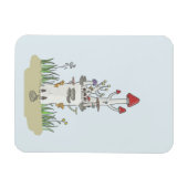 キノコ城 マグネット (横)