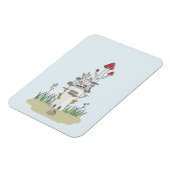 キノコ城 マグネット (左側)