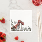 キノコ場 スタンダードカクテルナプキン (インサイチュ)