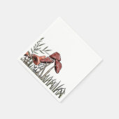 キノコ場 スタンダードカクテルナプキン (角)