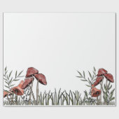 キノコ場 ラッピングペーパー (フラット)