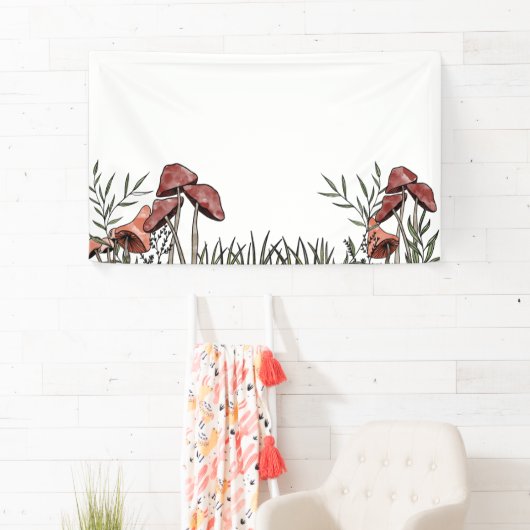 キノコ場 横断幕 (インサイチュ)