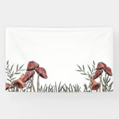 キノコ場 横断幕 (横)