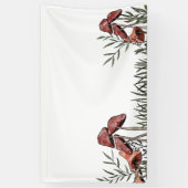 キノコ場 横断幕 (縦)