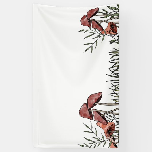 キノコ場 横断幕 (縦)