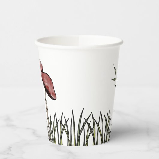 キノコ場 紙コップ (左)